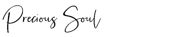 Precious Soul字体