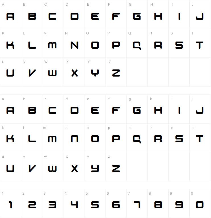 Presario字体