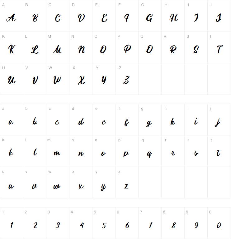 Qalifony字体