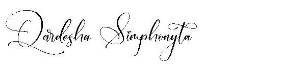 Qardesha Simphonyta字体
