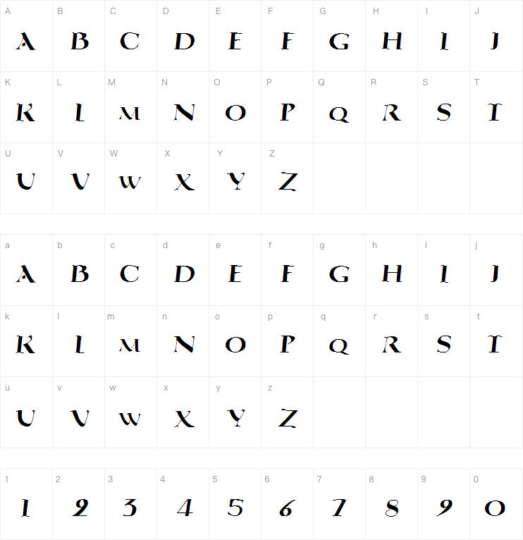 QuadrataRoma字体
