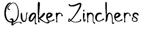 Quaker Zinchers字体