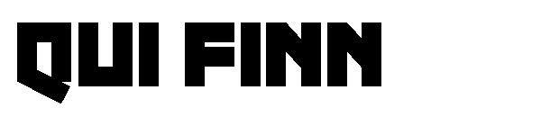 Qui Finn字体