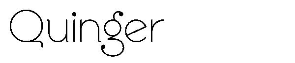 Quinger字体