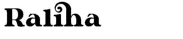 Raliha字体