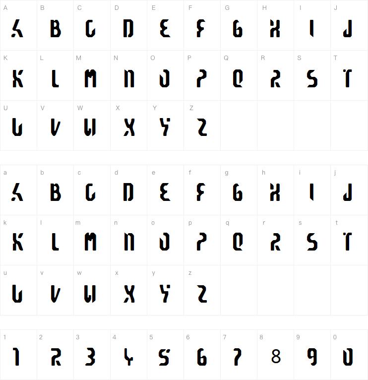 Reticulan字体