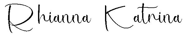 Rhianna Katrina字体