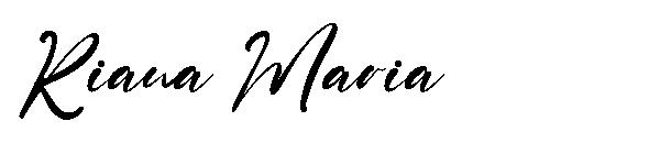Riana Maria字体