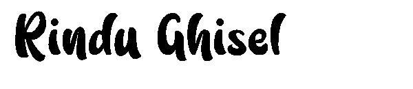 Rindu Ghisel字体