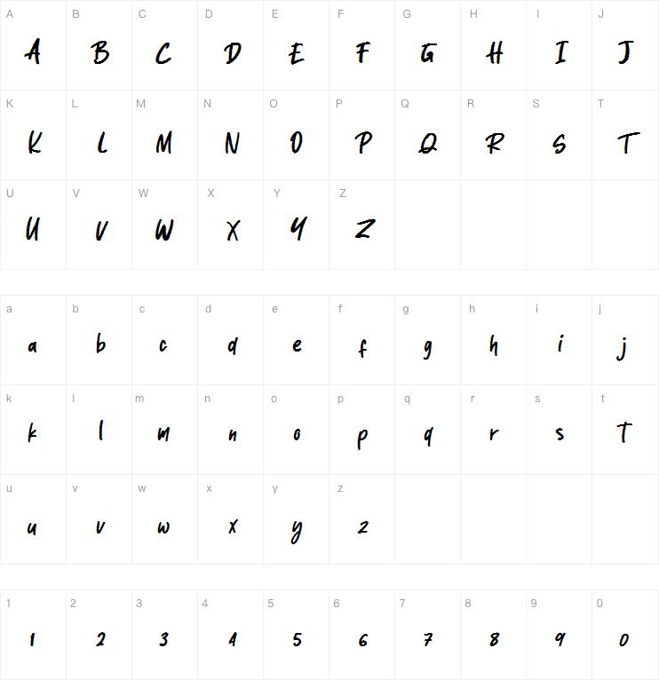 Rintjany字体
