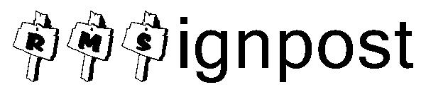 RMSignpost字体