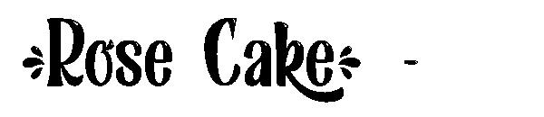 Rose Cake -字体