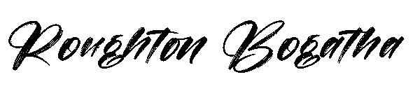 Roughton Bogatha字体