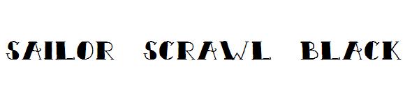 Sailor Scrawl Black字体