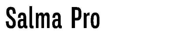 Salma Pro字体