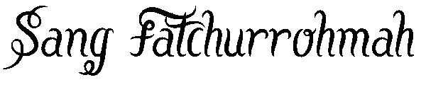 Sang Fatchurrohmah字体