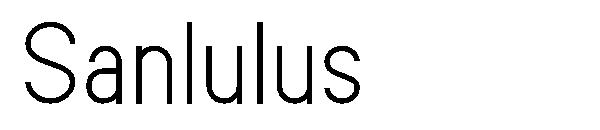 Sanlulus字体