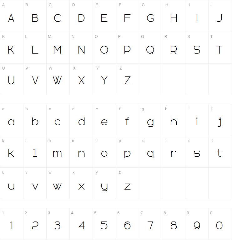 Sans Serif Plus 7字体