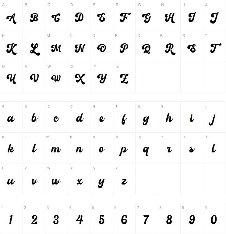 Scripto字体