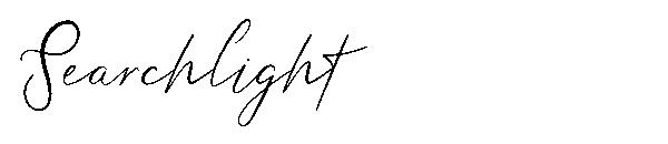 Searchlight字体
