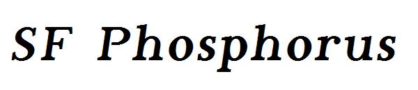 SF Phosphorus字体