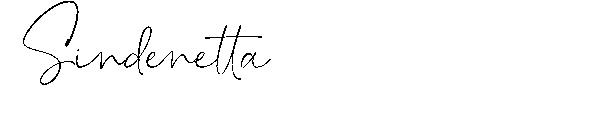 Sindenetta字体