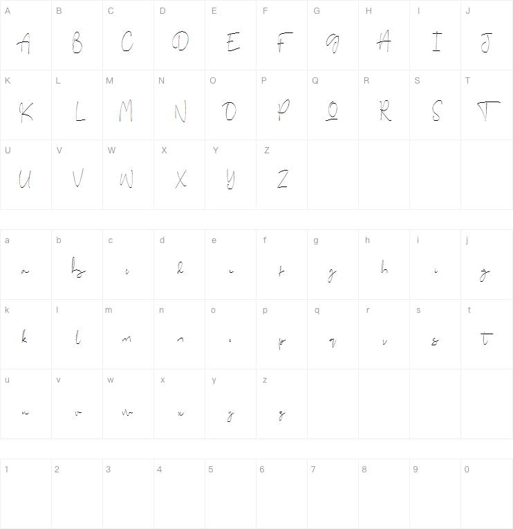 singletone字体