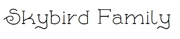 Skybird Family字体