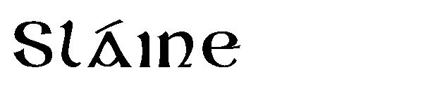 Sláine字体
