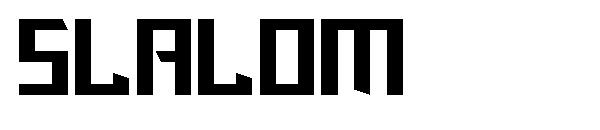 Slalom字体
