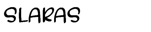 SLARAS字体