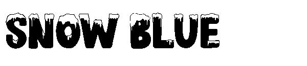 SNOW BLUE字体