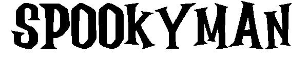 Spookyman字体