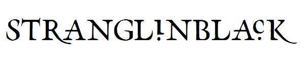 Stranglinblack字体