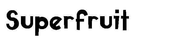 Superfruit字体
