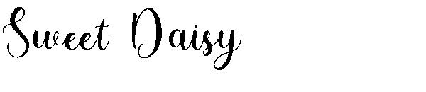 Sweet Daisy字体