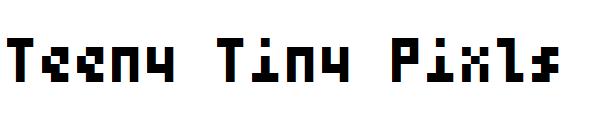 Teeny Tiny Pixls字体