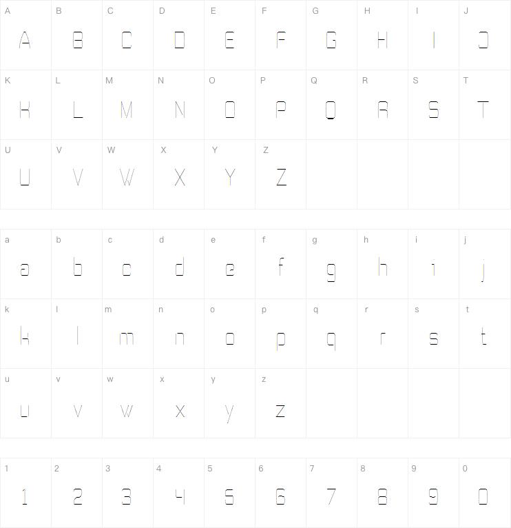 Tevegraphy字体