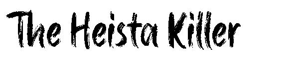 The Heista Killer字体