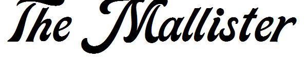 The Mallister字体