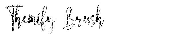 Themify Brush字体