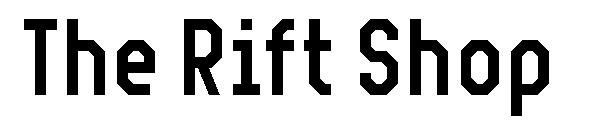 The Rift Shop字体