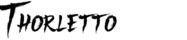 Thorletto字体