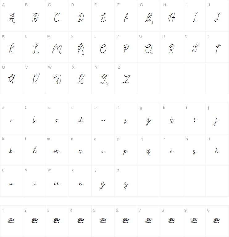 Tyloos Signature字体