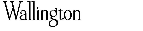 Wallington字体