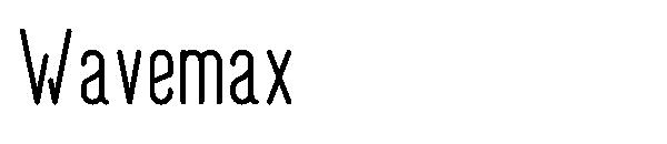 Wavemax字体