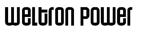 Weltron Power字体