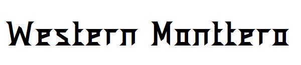 Western Monttero字体