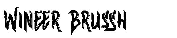 Wineer Brussh字体