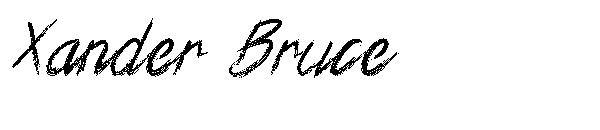 Xander Bruce字体